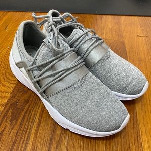 Gray sneakers